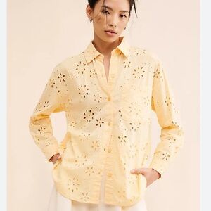 Haris Cotton Linen Button Down